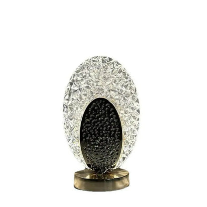 Elegante Draadloze Pauw Tafel Lamp met Verstelbare Verlichting