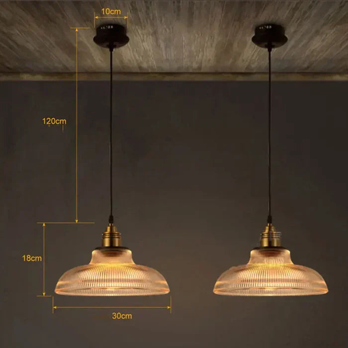 Elegante Glazen Hanglamp voor Luxe Verlichting