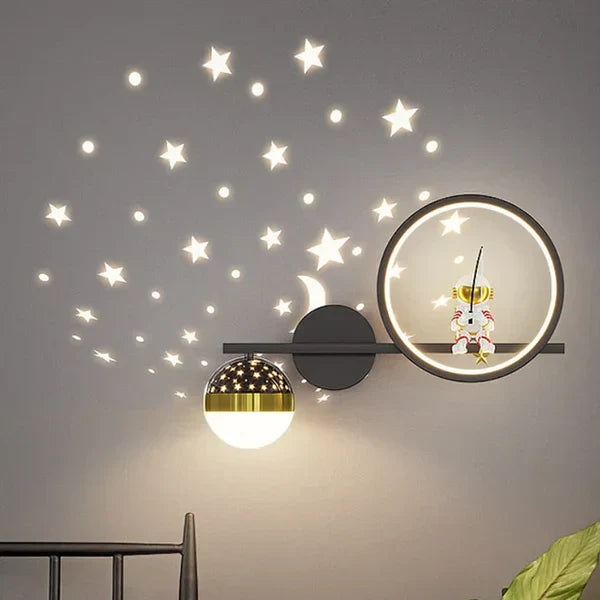 Betoverende Wandlamp voor Kinderen – Magische Sfeer en Veiligheid