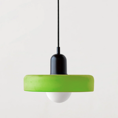 Artistieke Glazen Hanglamp voor Elegante Verlichting