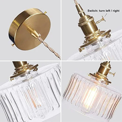 Elegante Vintage Hanglamp van Kristal