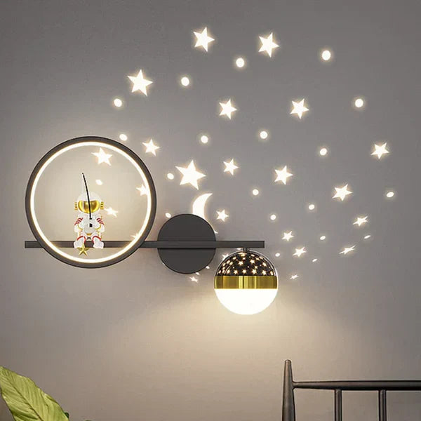 Betoverende Wandlamp voor Kinderen – Magische Sfeer en Veiligheid