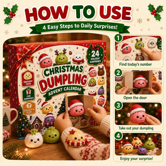 2026 Christmas Mini Squishies Advent Calendar