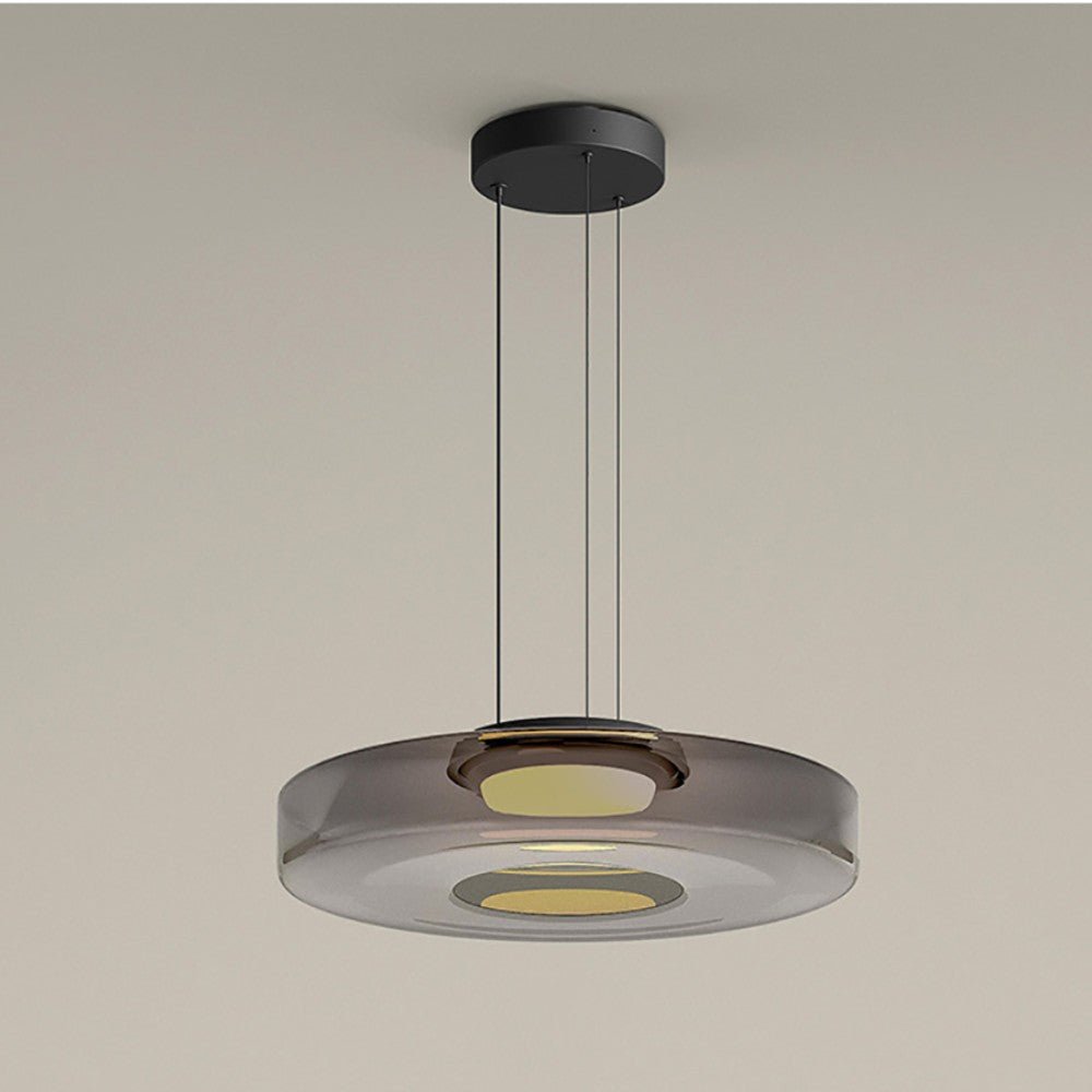 Bauhaus-Inspiratie: Elegante Glas Hanglamp