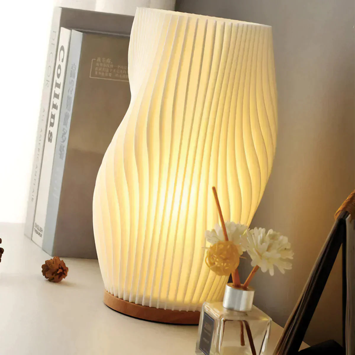 Moderne Golvende Sfeerlamp met USB-poort