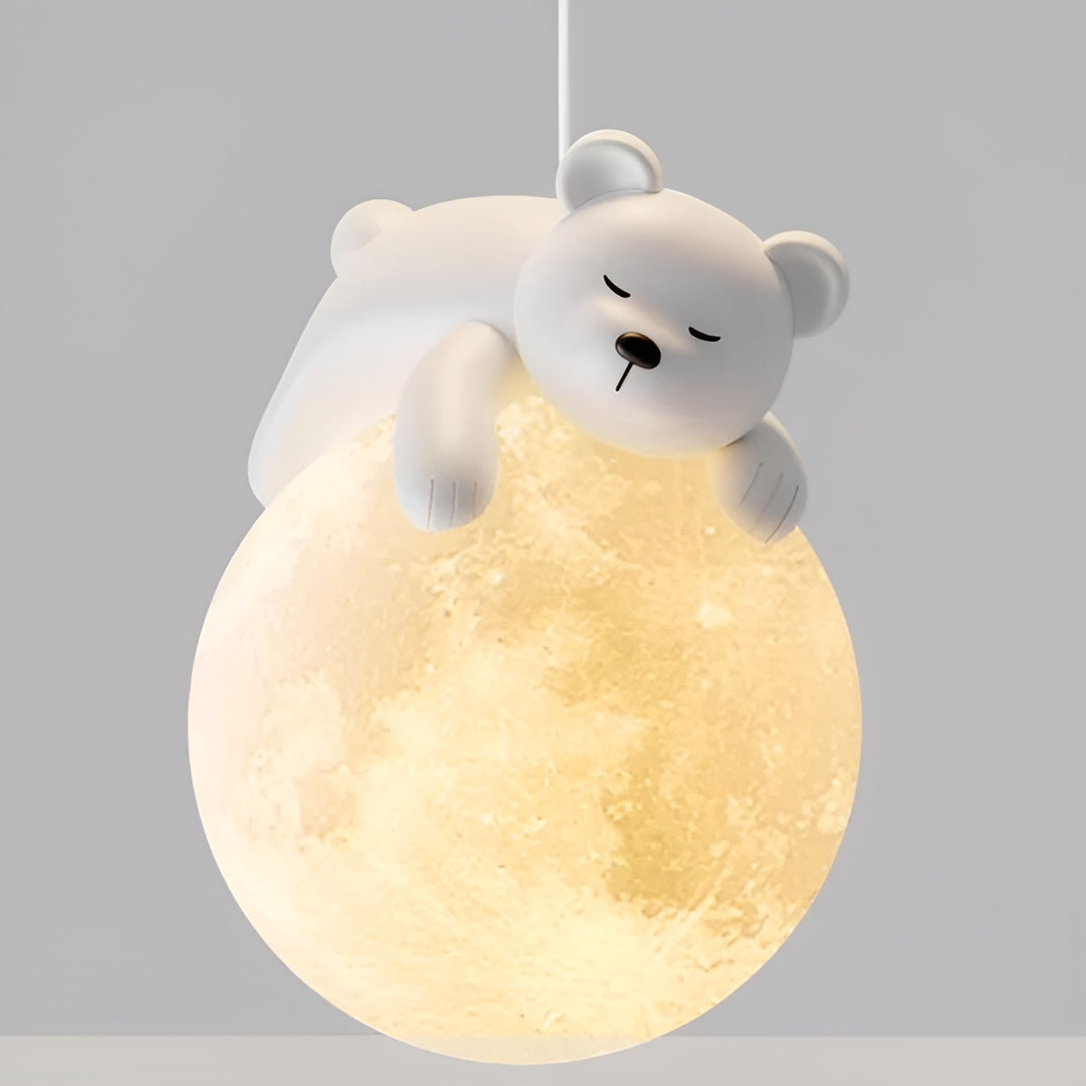 Betoverende Hanglamp voor Kinderen – Maan & Dieren
