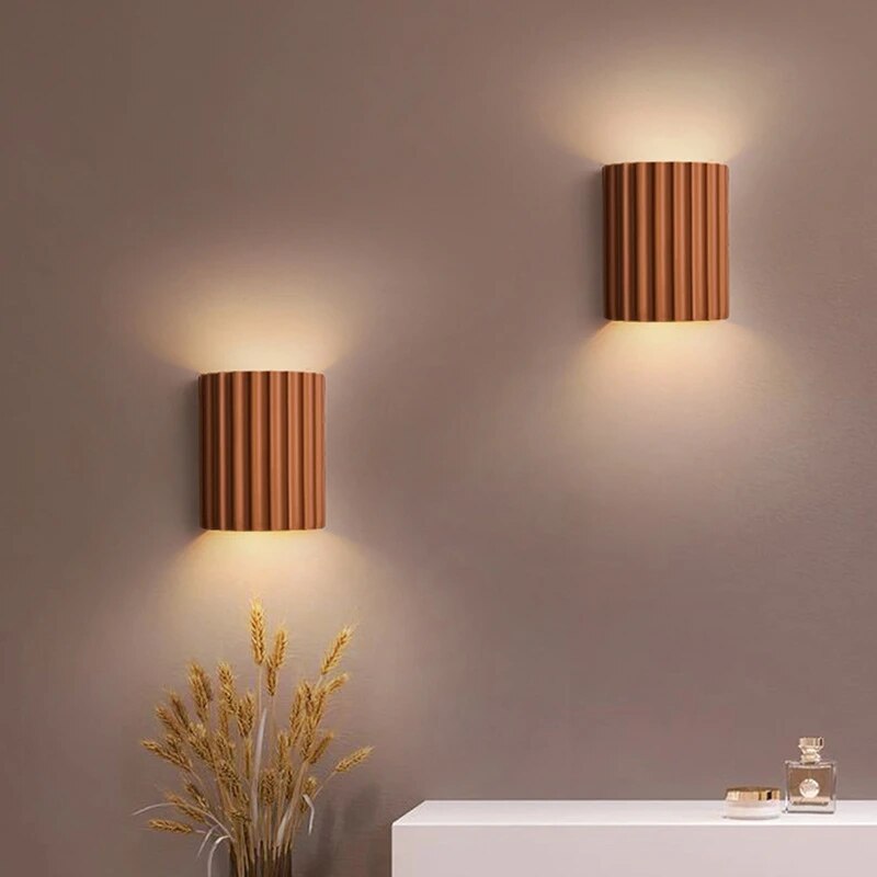 Moderne Resin Wandlamp met Uniek Ontwerp