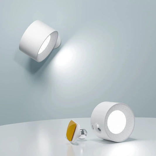 Stijlvolle Draadloze Wandlamp met Aanpasbare Verlichting