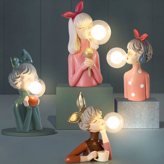 Handgemaakte Artistieke Tafellamp voor Elegante Verlichting
