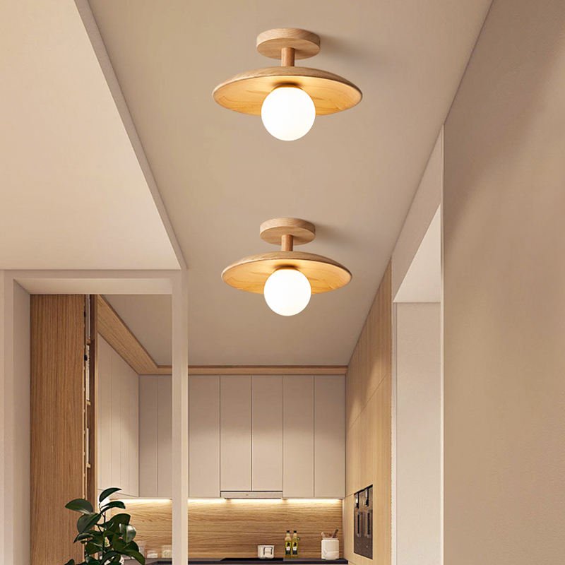 Elegante Japanse Plafondlamp voor Rustige Sfeer