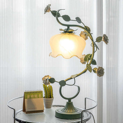Betoverende Rozenlamp voor Warmte en Sfeer