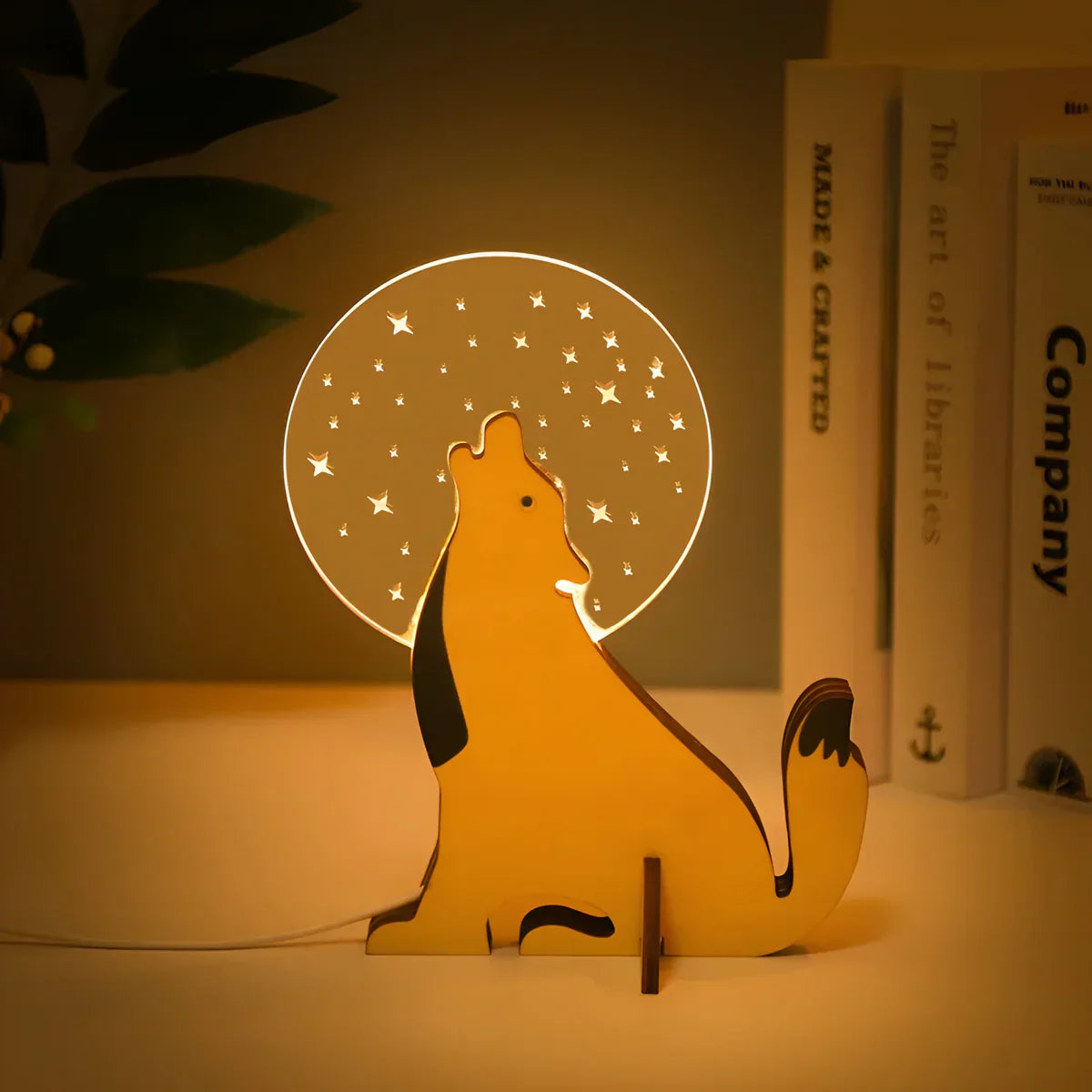Betoverende Nachtlamp voor Kinderen - Dierenrijk Magie