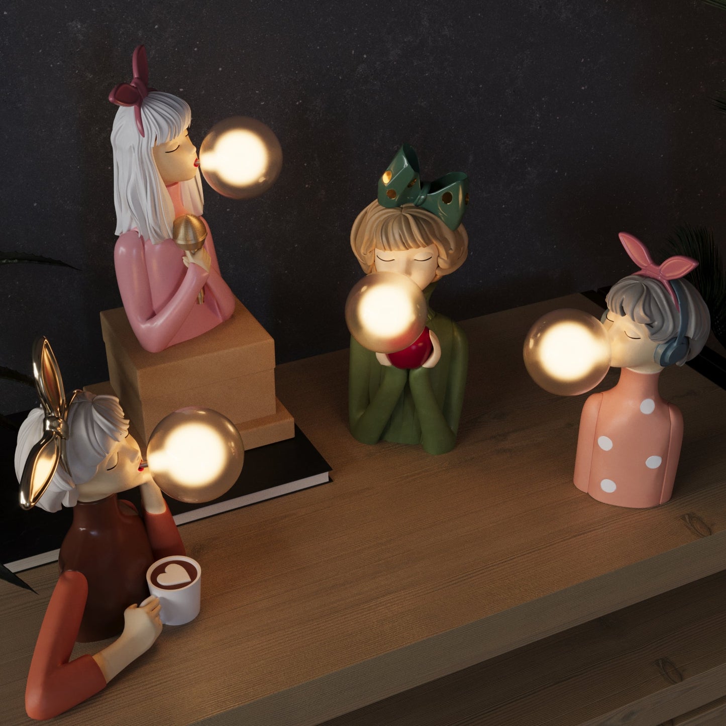 Handgemaakte Artistieke Tafellamp voor Elegante Verlichting