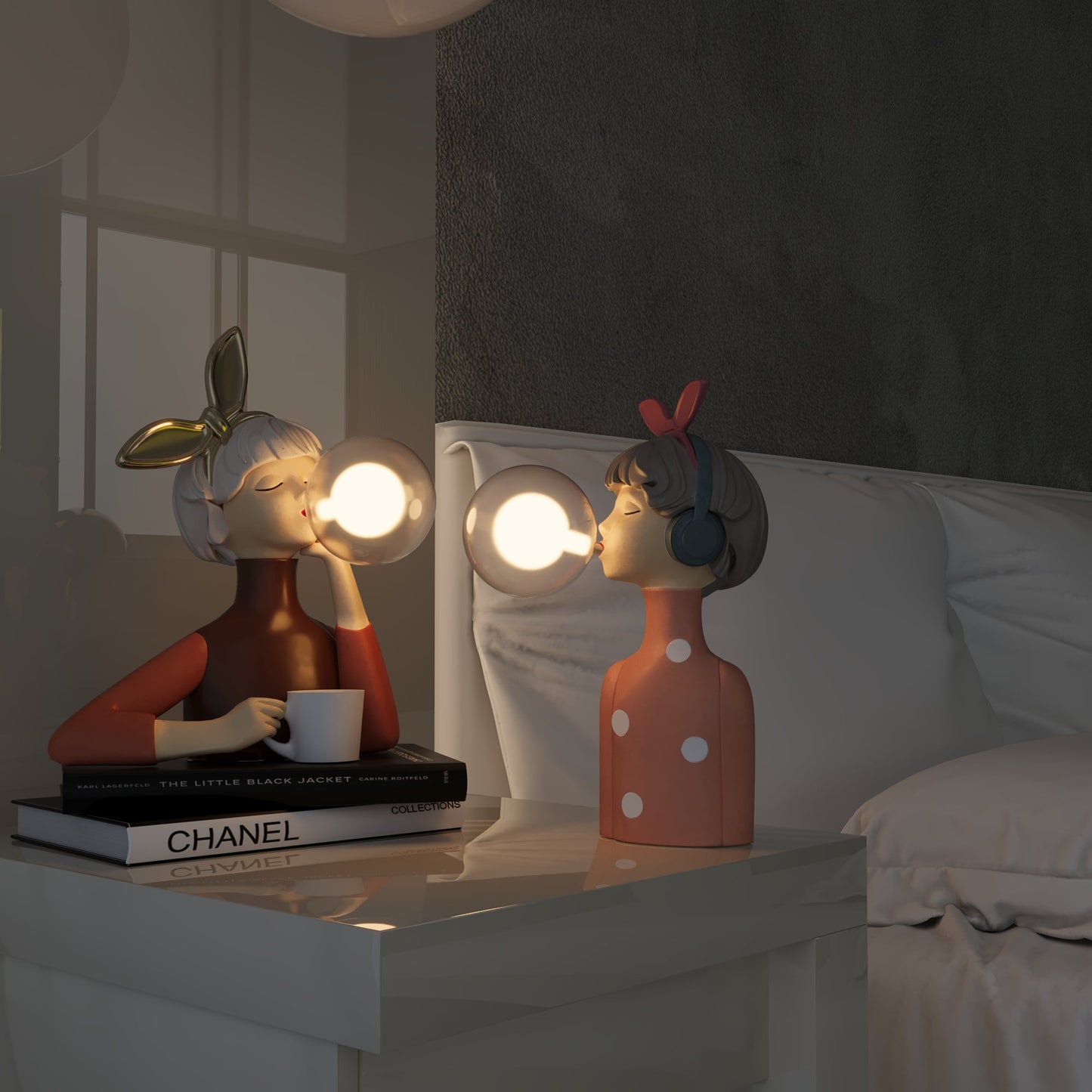 Handgemaakte Artistieke Tafellamp voor Elegante Verlichting
