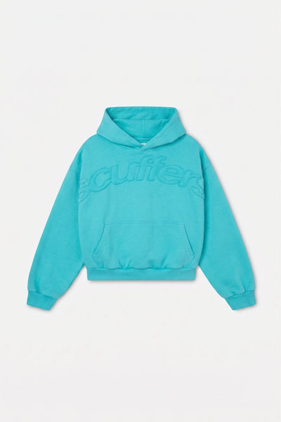 Raw Light Blue Hoodie