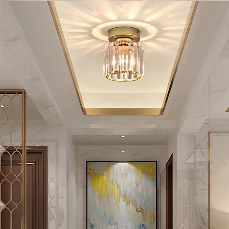 Elegante Kristallen Plafondlamp voor Modern Interieur