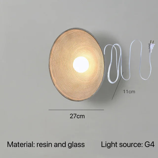 Elegante Japanse Wandlamp voor Serene Sfeer