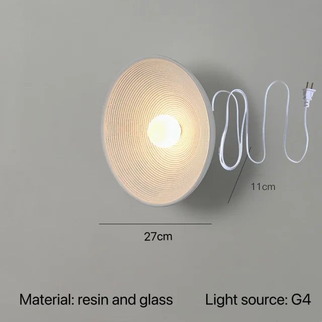 Elegante Japanse Wandlamp voor Serene Sfeer