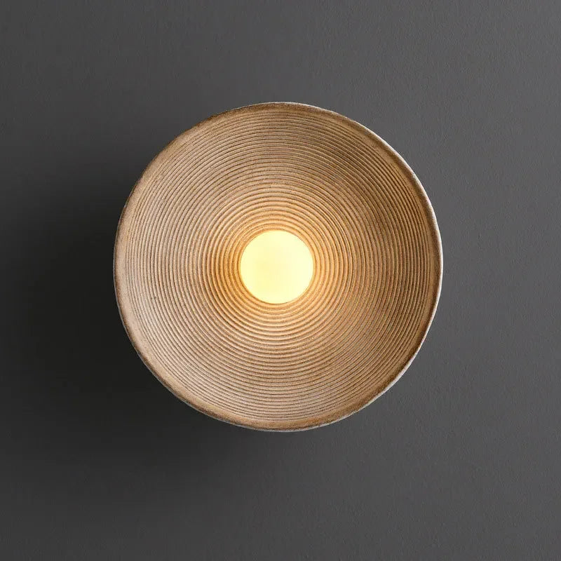 Elegante Japanse Wandlamp voor Serene Sfeer