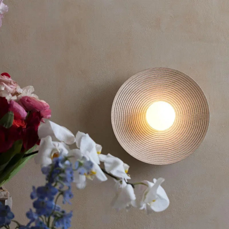 Elegante Japanse Wandlamp voor Serene Sfeer