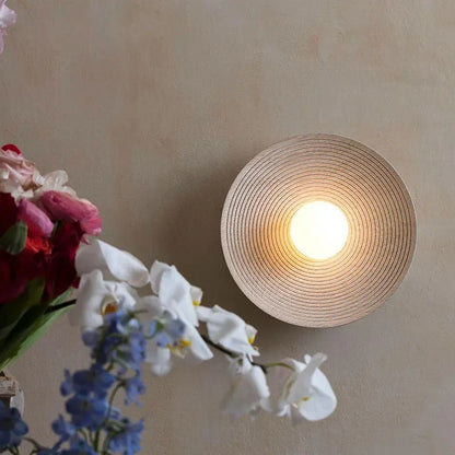 Elegante Japanse Wandlamp voor Serene Sfeer