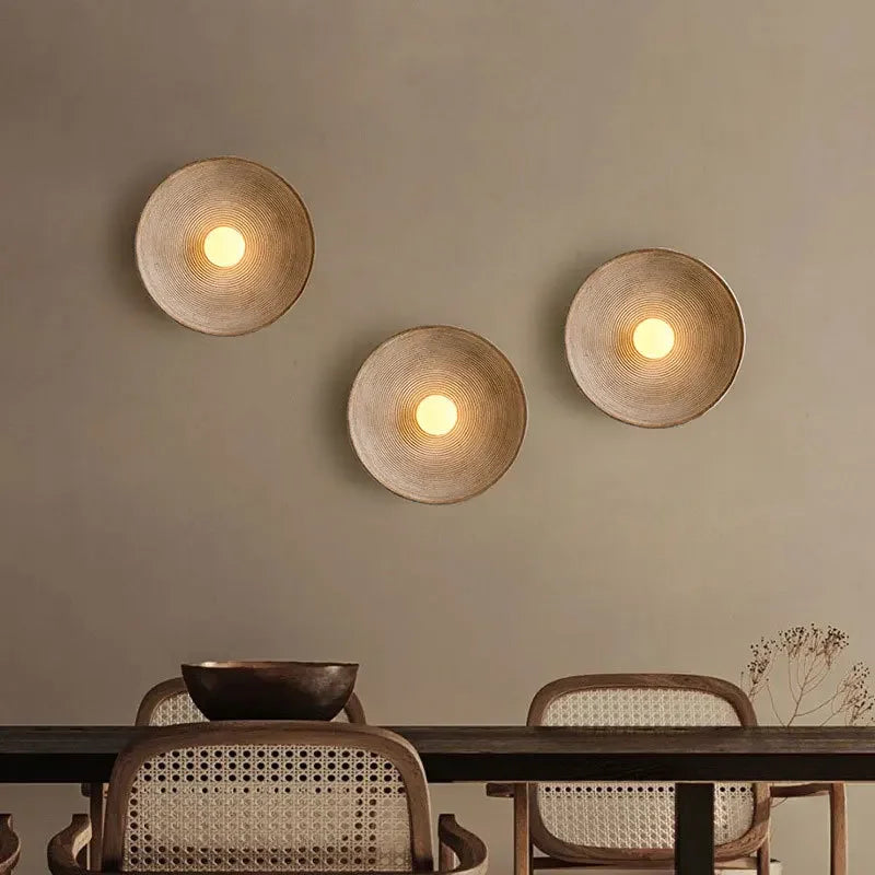 Elegante Japanse Wandlamp voor Serene Sfeer