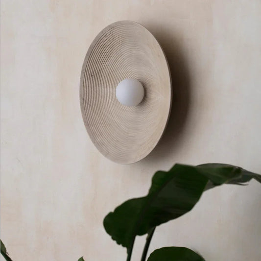 Elegante Japanse Wandlamp voor Serene Sfeer
