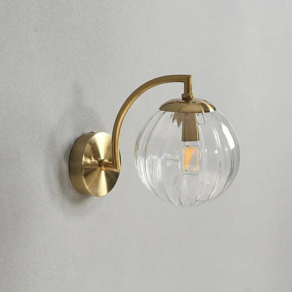 Elegante Glazen Wandlamp voor Luxe Verlichting