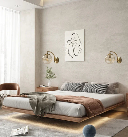 Elegante Glazen Wandlamp voor Luxe Verlichting