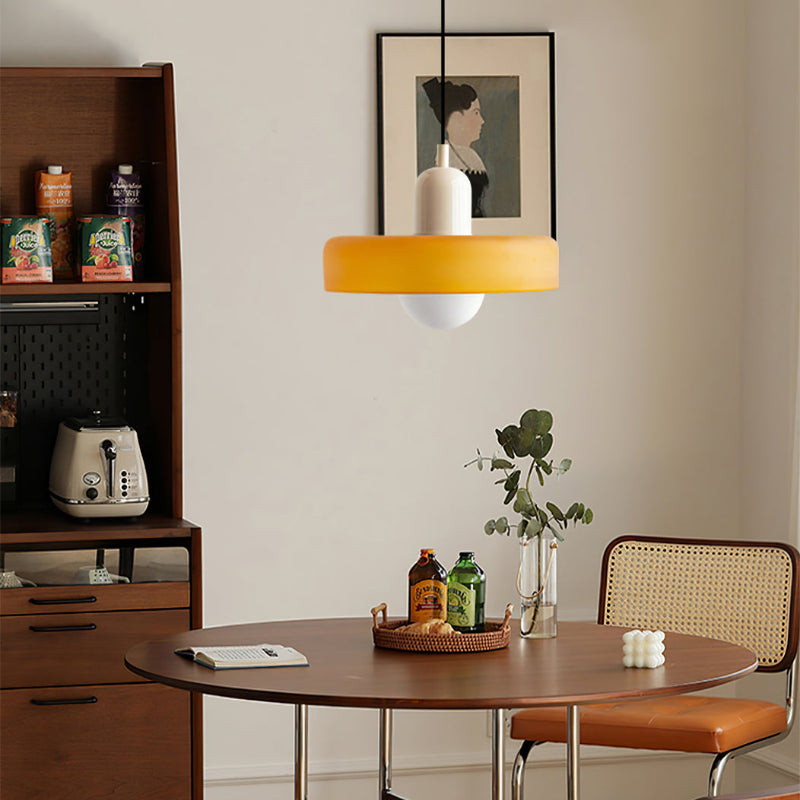 Artistieke Glazen Hanglamp voor Elegante Verlichting