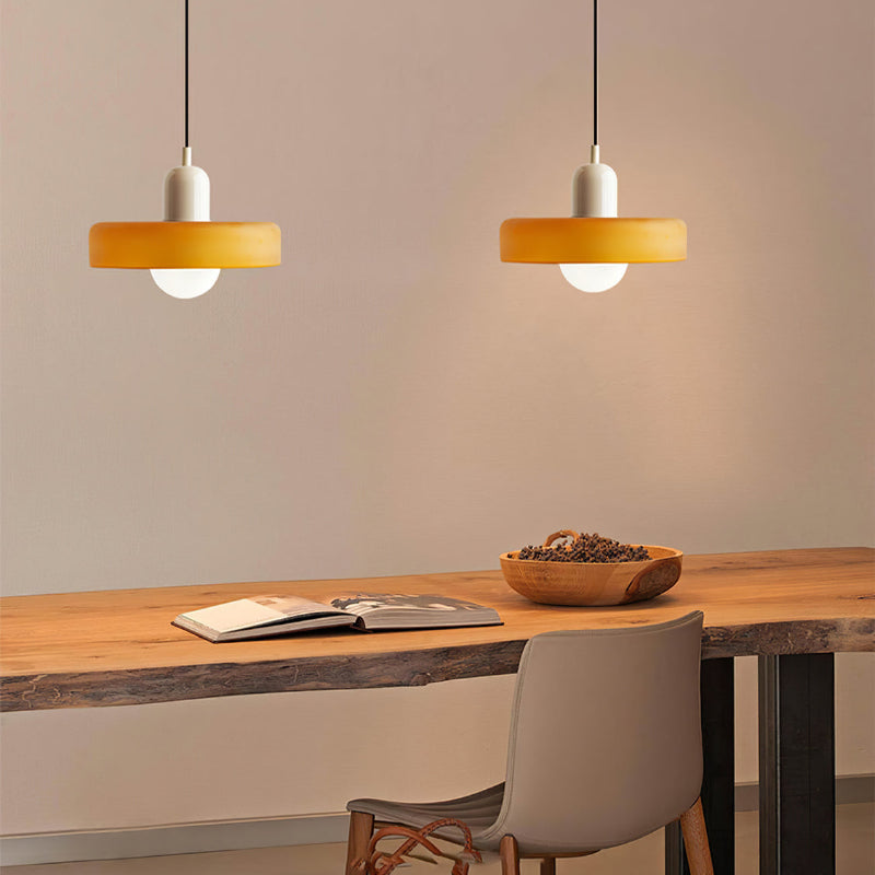 Artistieke Glazen Hanglamp voor Elegante Verlichting