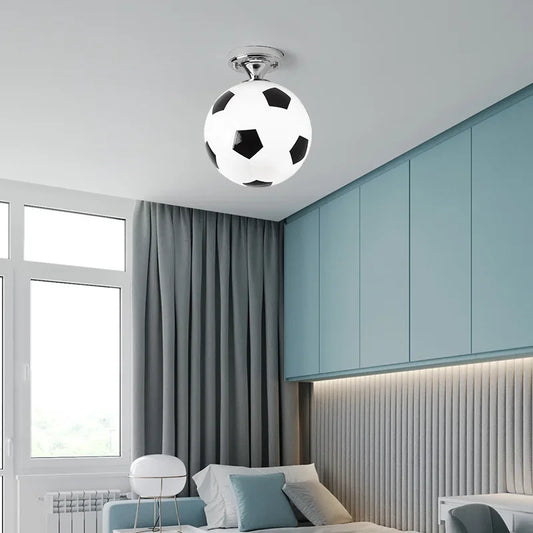 Speelse Voetbal LED Plafondlamp voor Kinderen