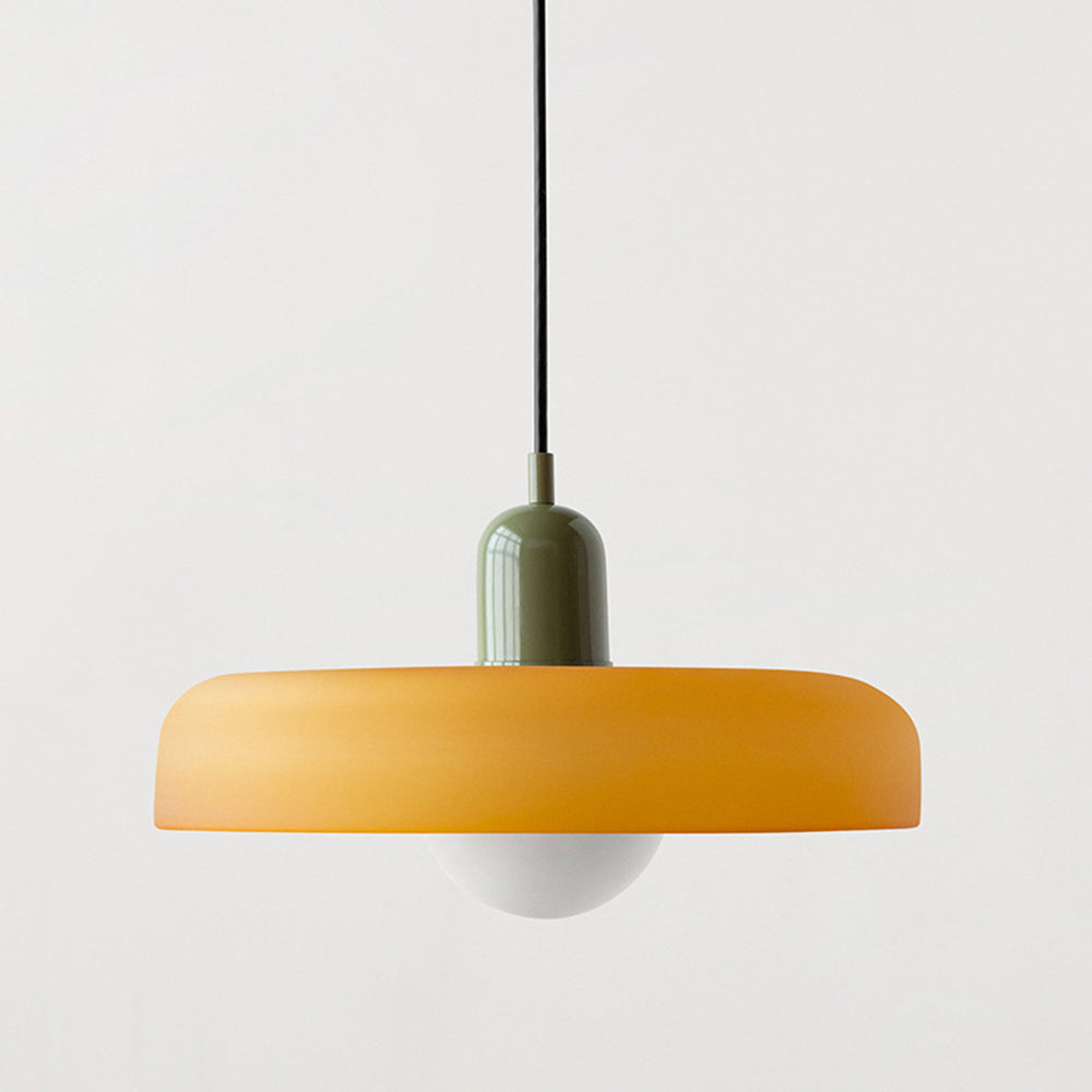 Artistieke Glazen Hanglamp voor Elegante Verlichting