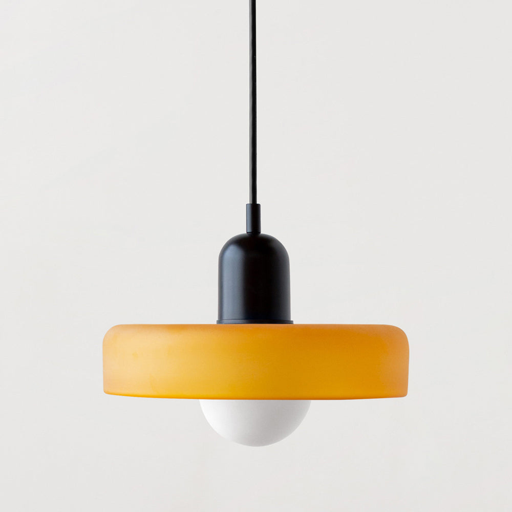 Artistieke Glazen Hanglamp voor Elegante Verlichting