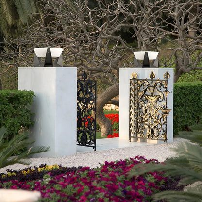 Elegante Zonne Tuinlamp in Japanse Stijl