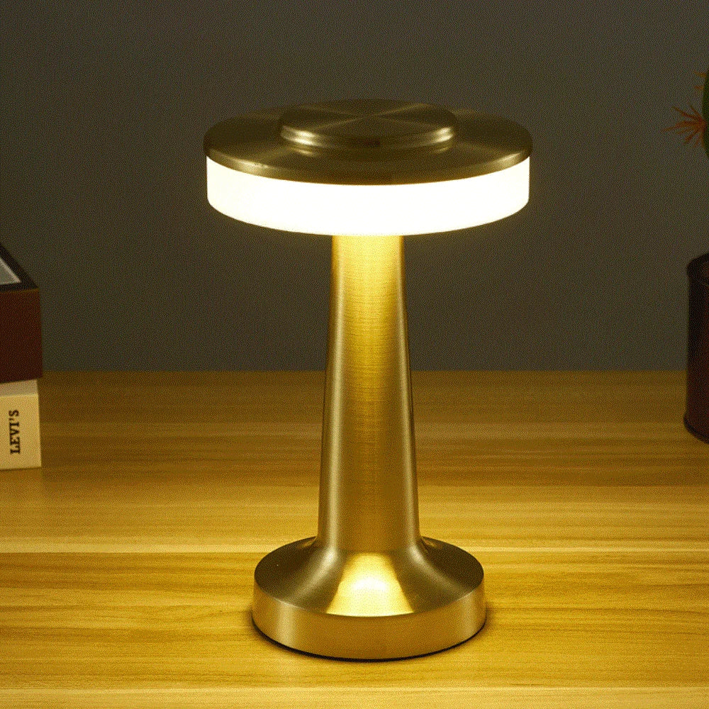 Elegante Draadloze LED Tafellamp met Dimbare Functie