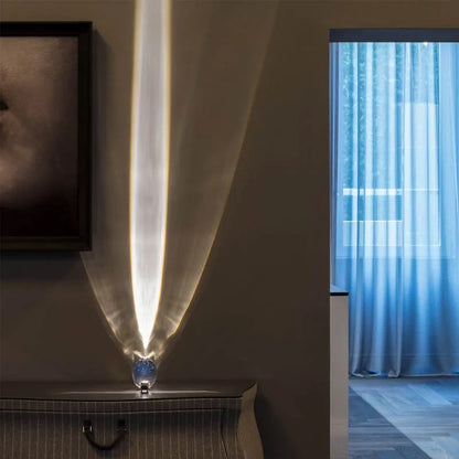 Betoverende Kristallen Sterrenprojector Nachtlamp