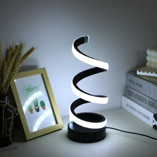 Moderne S-Vormige Bureau Lamp voor Efficiënte Verlichting