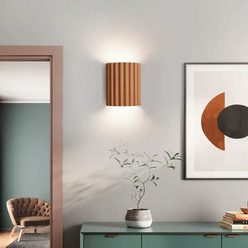 Moderne Resin Wandlamp met Uniek Ontwerp