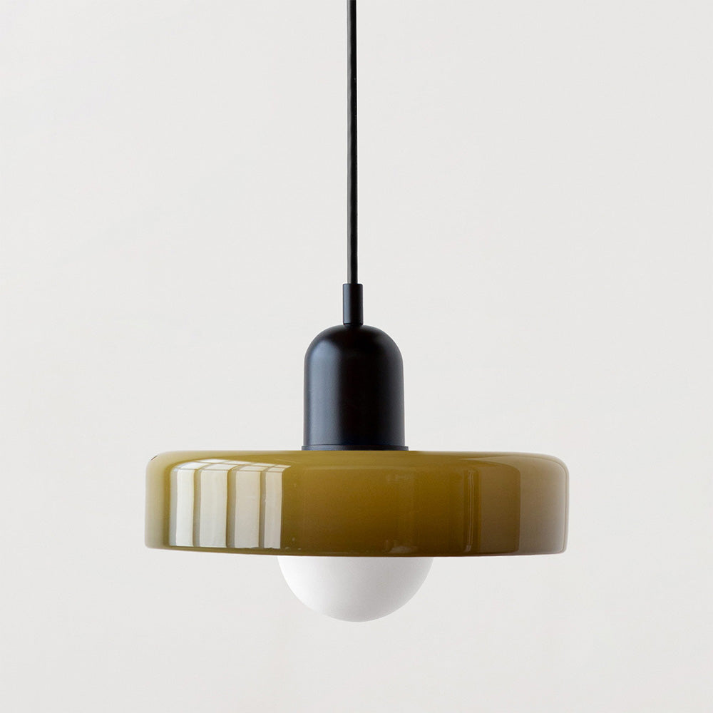 Artistieke Glazen Hanglamp voor Elegante Verlichting