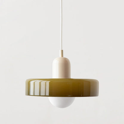 Artistieke Glazen Hanglamp voor Elegante Verlichting