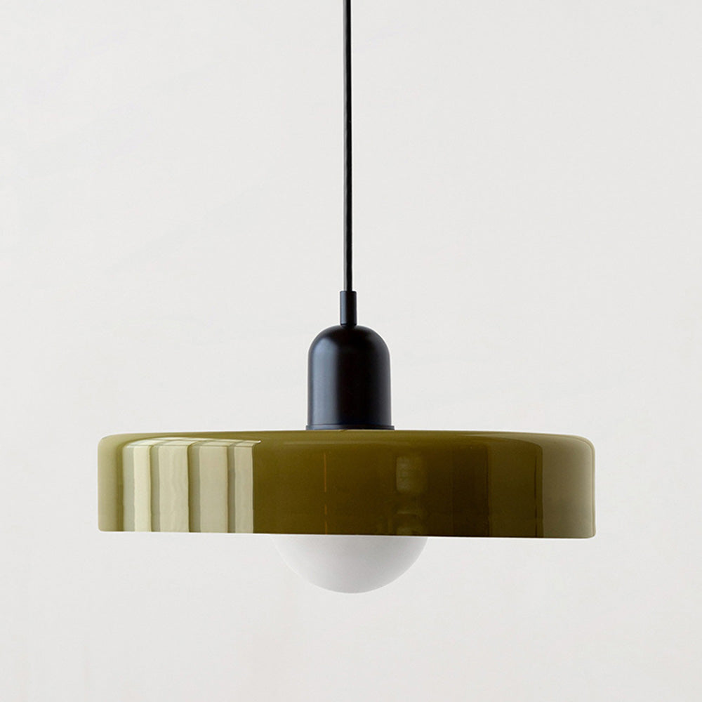 Artistieke Glazen Hanglamp voor Elegante Verlichting