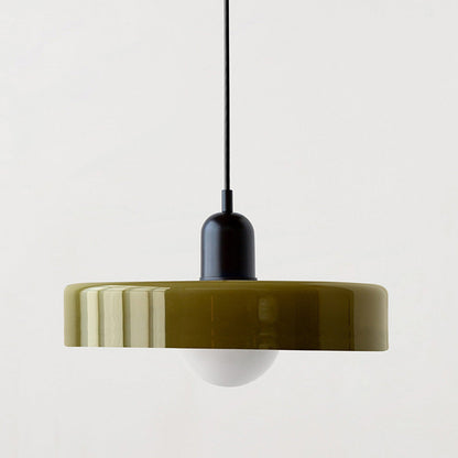 Artistieke Glazen Hanglamp voor Elegante Verlichting