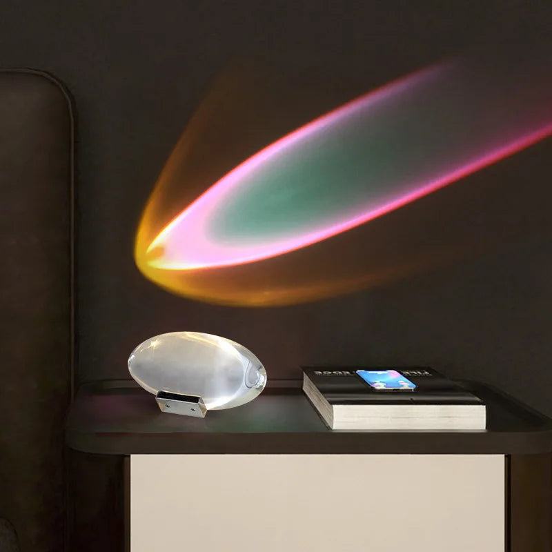 Betoverende Kristallen Sterrenprojector Nachtlamp