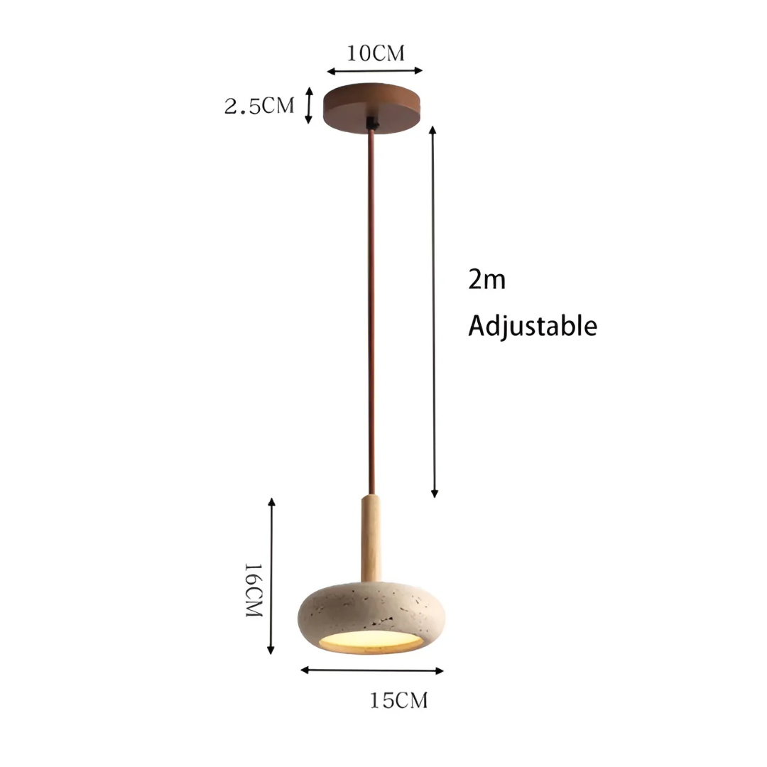Elegante Japanse Plafondlamp voor Sfeervolle Verlichting