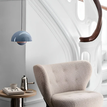 Elegante Scandinavische Hanglamp met Bloemontwerp