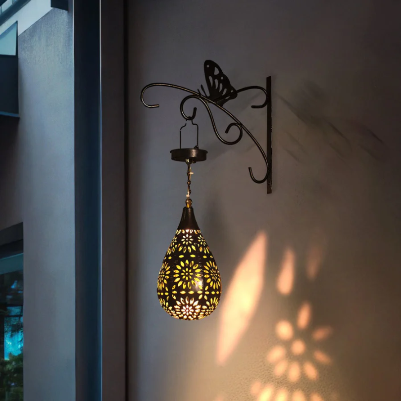Stijlvolle Zonne-energie Hanglamp voor Buiten