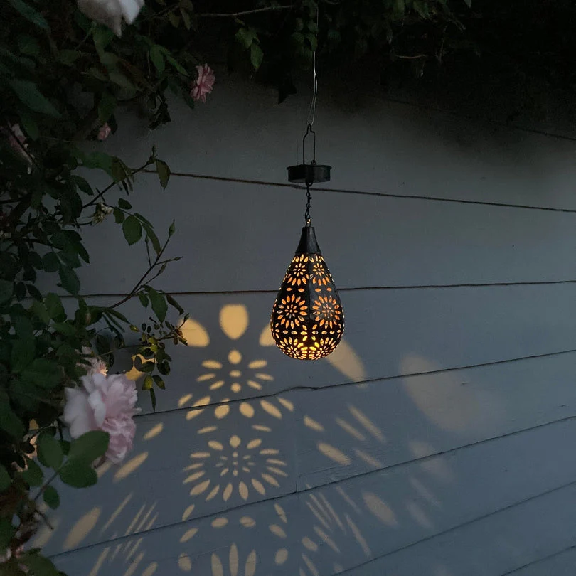 Stijlvolle Zonne-energie Hanglamp voor Buiten