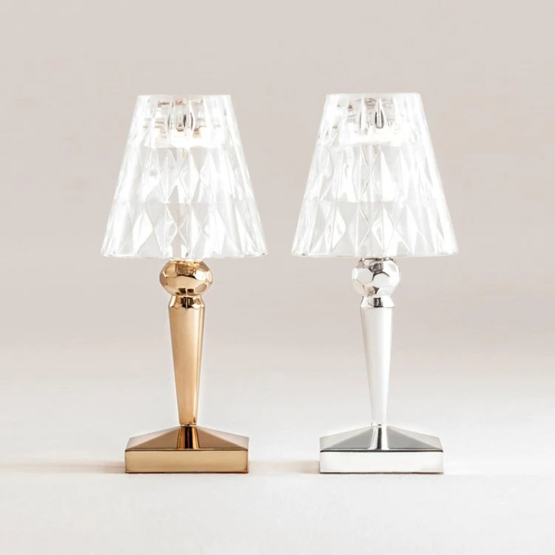 Glamoureuze Kristallen Tafellamp voor Elegant Interieur
