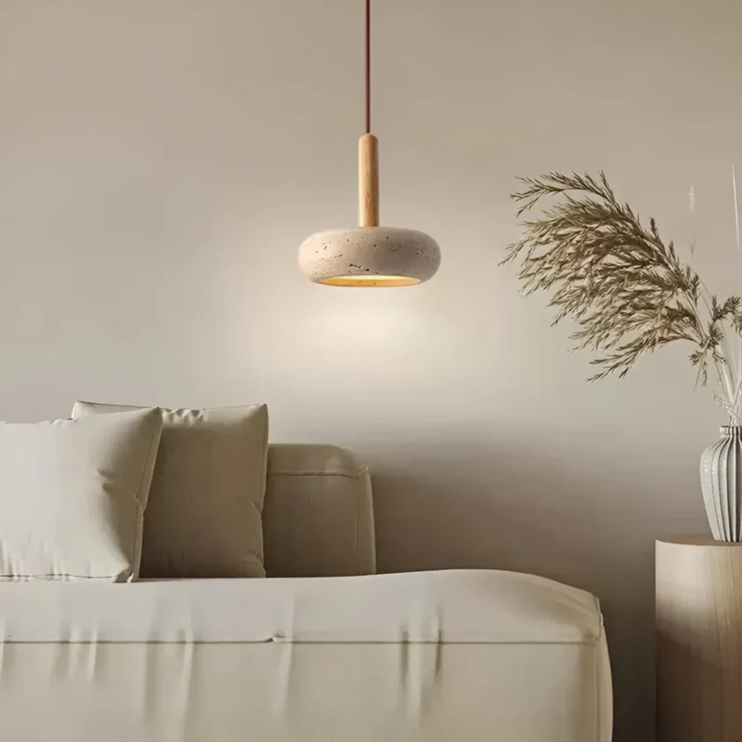 Elegante Japanse Plafondlamp voor Sfeervolle Verlichting